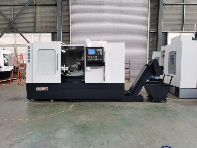 High Precision Slant Bed CNC Metal Turning Lathe Tck550 Multi-axis turning machine with live turret