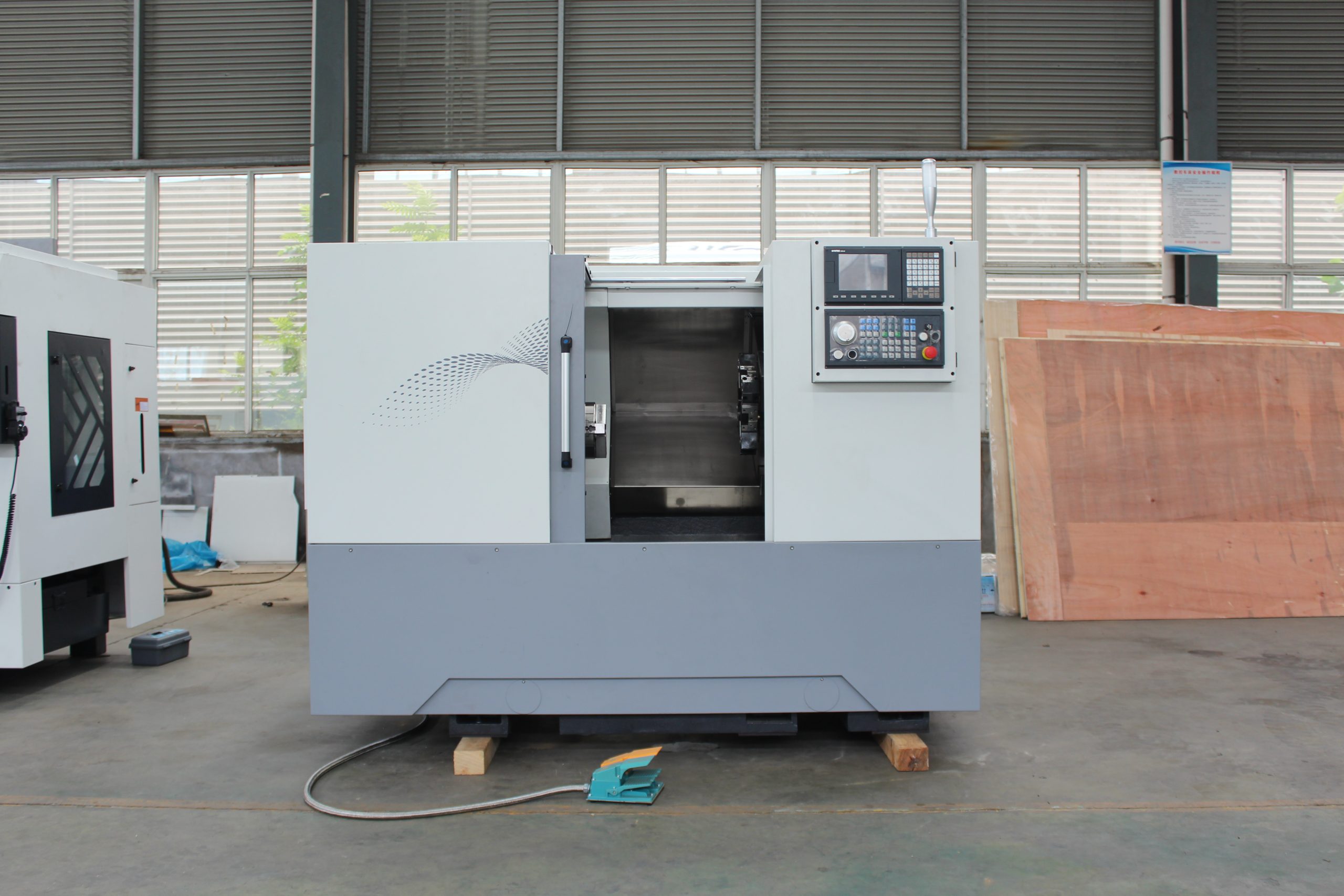 slant bed cnc lathe machine