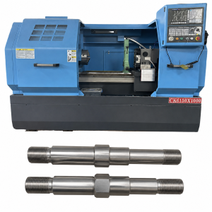 CNC Lathe for Threaded Shaft Machining