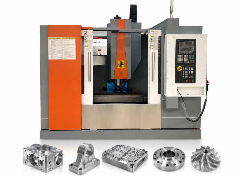 CNC Milling Machine for Precision Metal Parts Machining