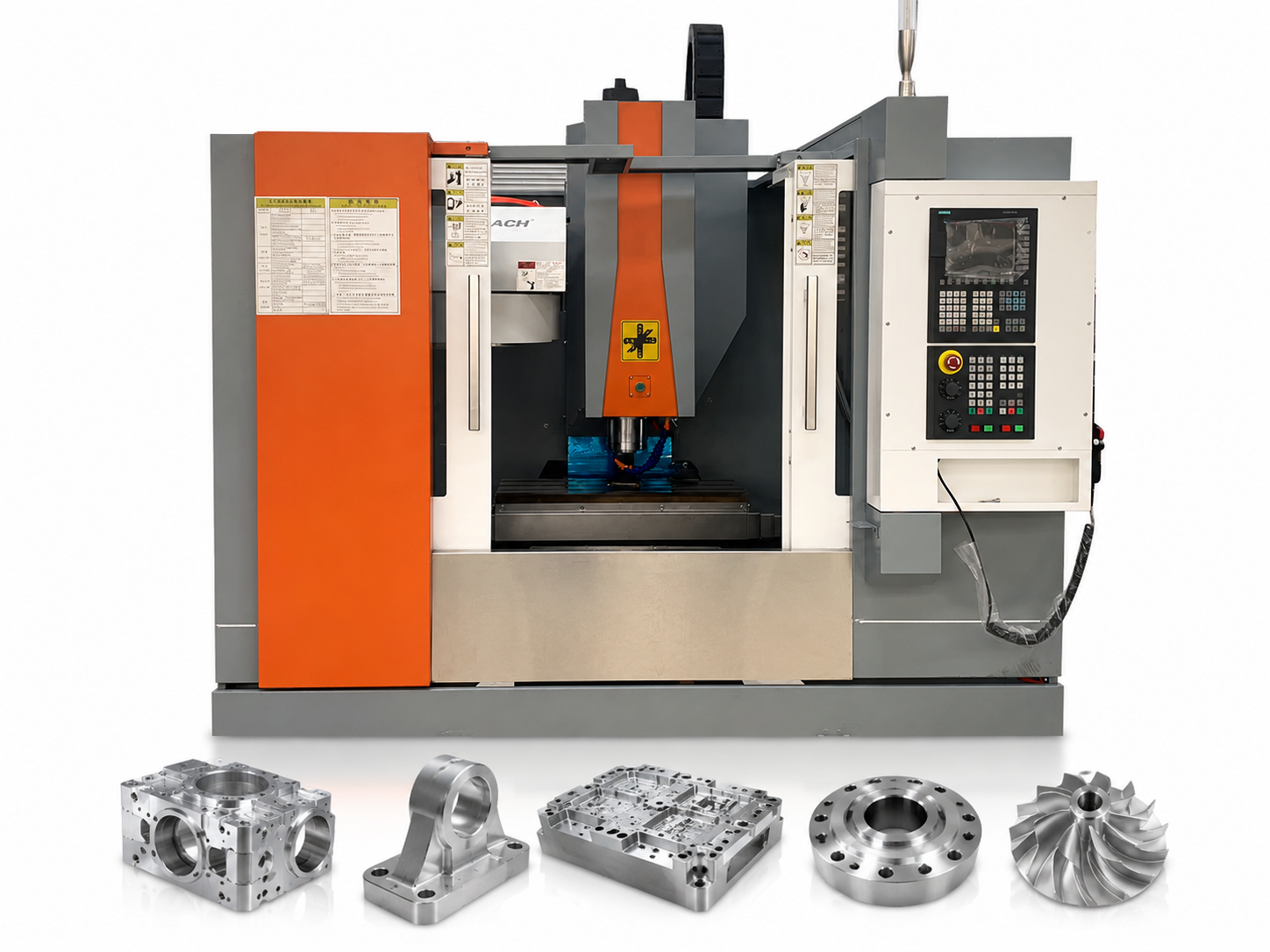 CNC Milling Machine for Precision Metal Parts Machining
