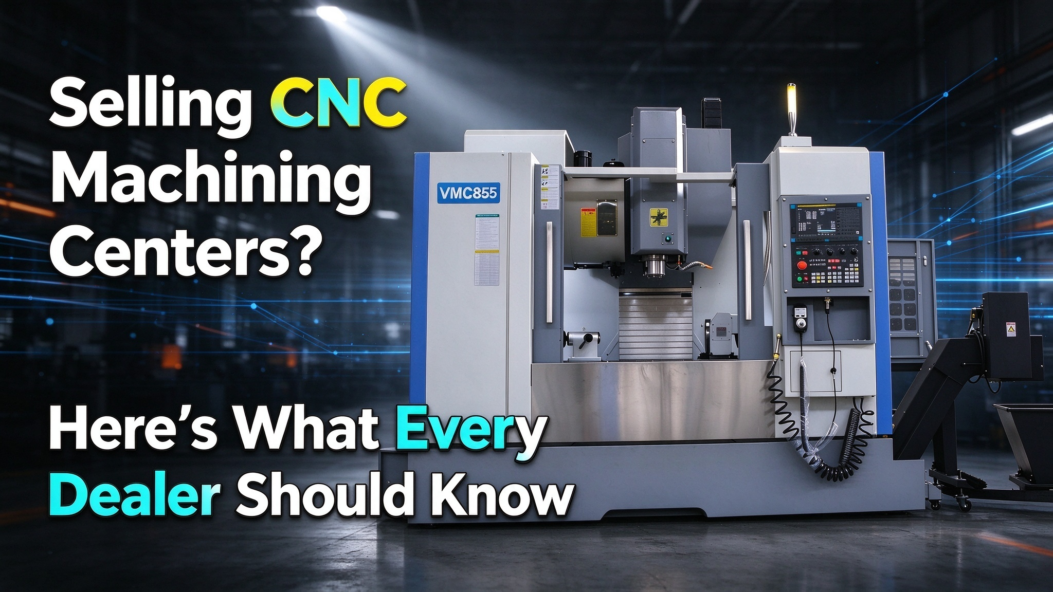 Selling CNC Machining Centers: What Every Dealer Should Know